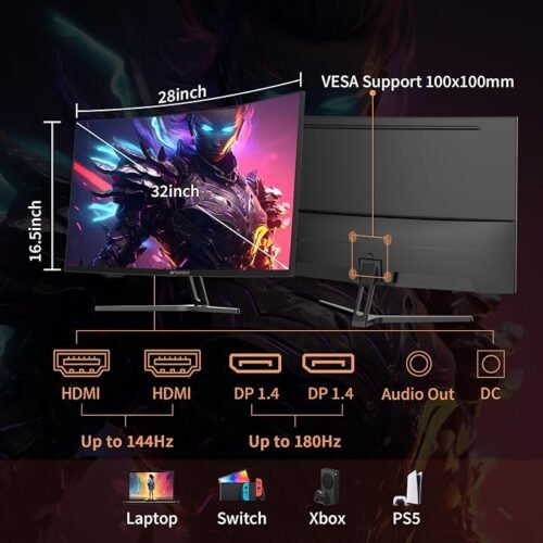 32 monitor 32" Curved Gaming Monitor