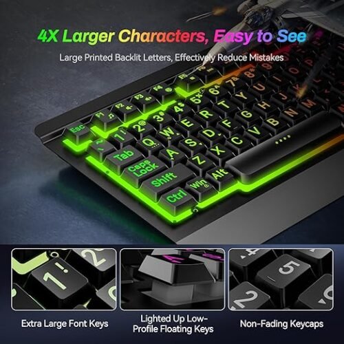 Rainbow Light Keyboard
