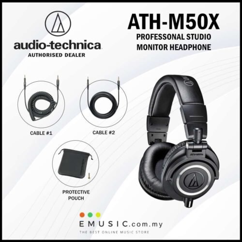ATH-50X_edit_MAIN Bass Heavy Headphones