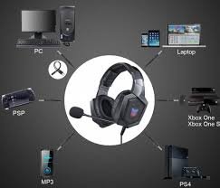 RGB Gaming Headset Bass